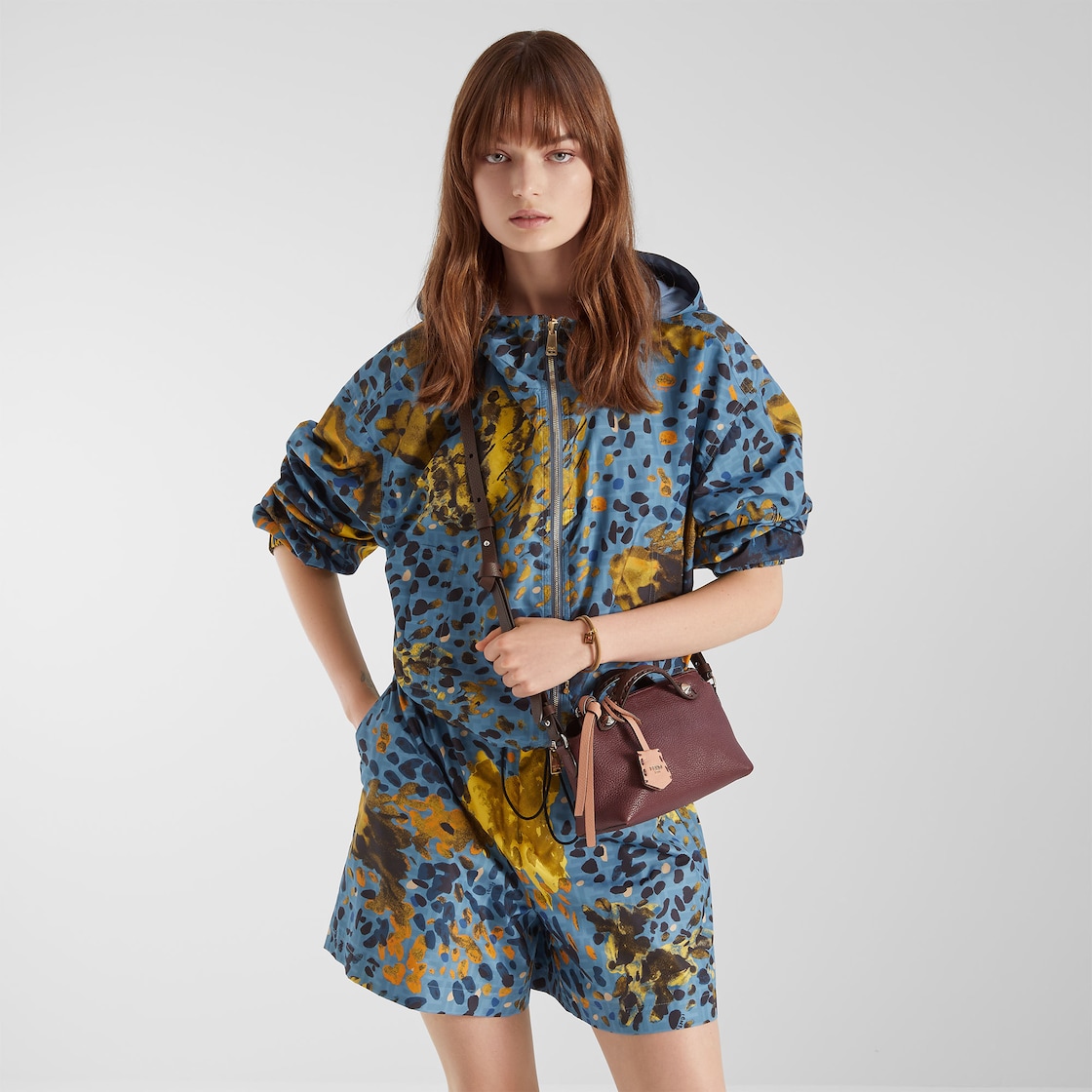 FENDI By The Way Selleria Mini Multicolor Selleria mini-bag with 156 hand-sewn topstitches - Image 6